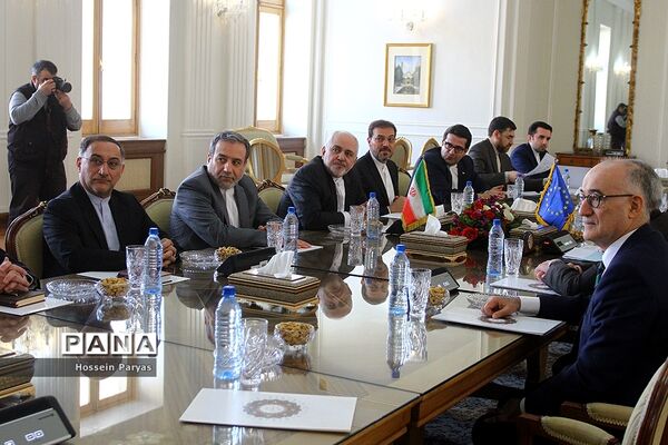 دیدار جوزف بورل هماهنگ کننده عالی سیاست خارجی اتحادیه اروپا با ظریف