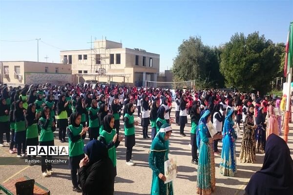 المپیاد ورزشی دبیرستان شبانه روزی مهر امیدیه (جایزان) به مناسبت دهه فجر