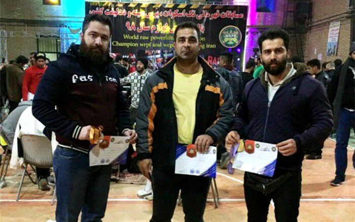 درخشش ورزشکار همدانی در مسابقات پاورلیفتینگ قهرمانی کشور