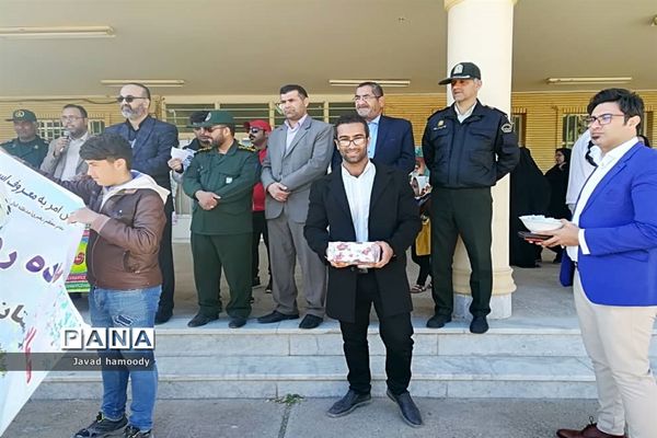 همایش پیاده روی فرهنگیان شهرستان حمیدیه