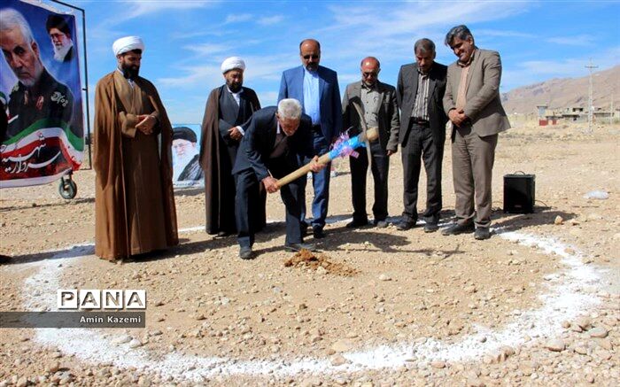 کلنگ زنی هنرستان پسرانه  شهیدسپهبدحاج قاسم سلیمانی  در جنت شهر