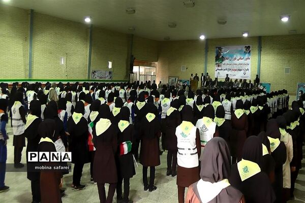 مانور تشکیلاتی یاوران انقلاب شهرستان زهک