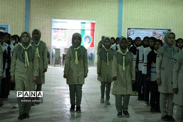 مانور تشکیلاتی یاوران انقلاب شهرستان زهک