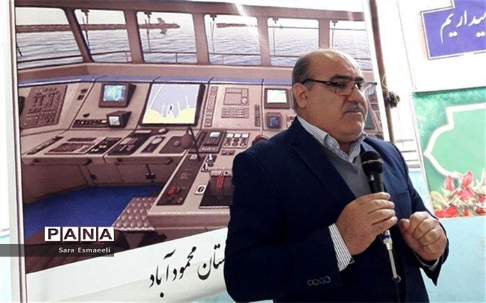 افتتاح دستگاه سیمیلاتور در هنرستان محمودآباد