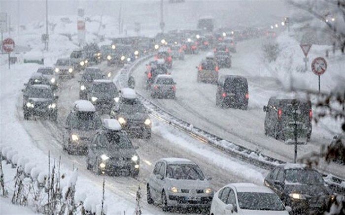 بارش سنگین برف در محور های کوهستانی مازندران