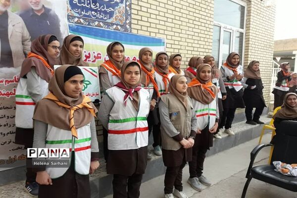 برپایی جشن انقلاب و یادواره شهادت حاج قاسم سلیمانی در ملاشیه اهواز