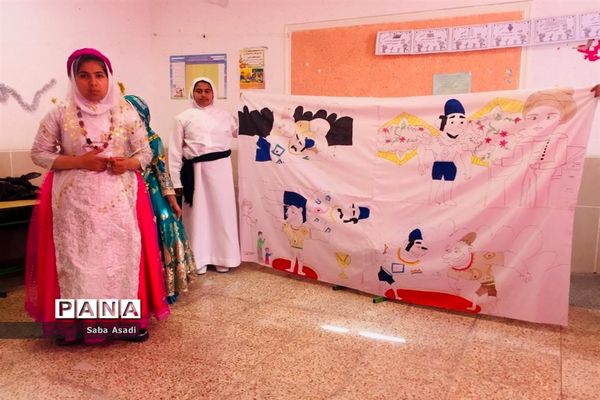 برگزاری مسابقه قطبی گلستان خوانی  در گله دار