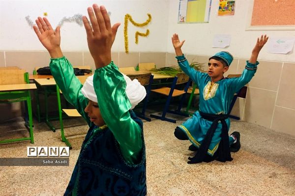 برگزاری مسابقه قطبی گلستان خوانی  در گله دار