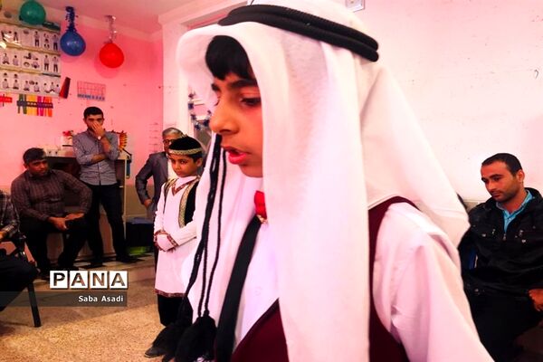 برگزاری مسابقه قطبی گلستان خوانی  در گله دار