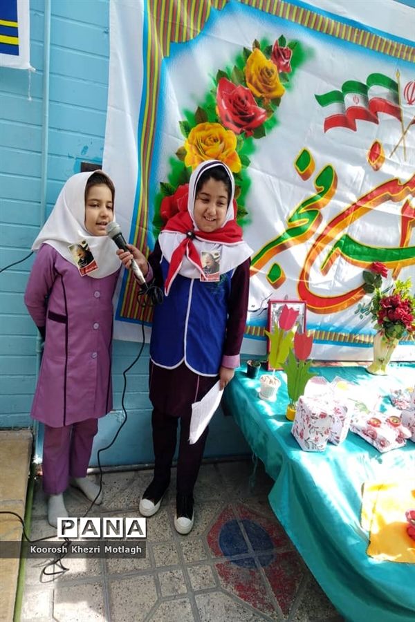 برگزاری جشن‌های دهه فجر در مدارس کازرون