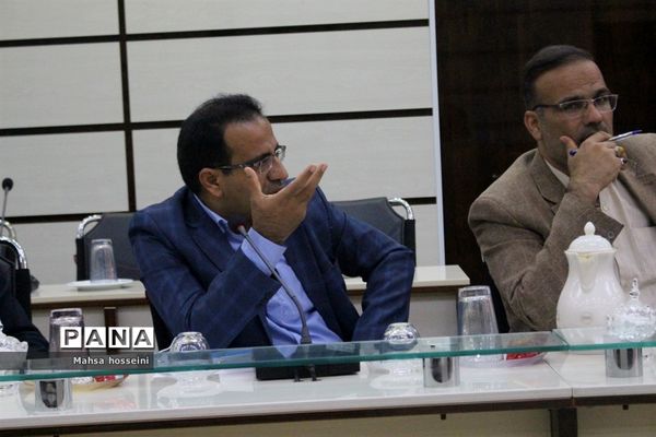 جلسه شورای اقامه نماز اداره کل آموزش و پرورش استان بوشهر