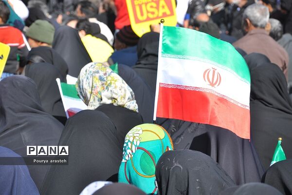 مراسم راهپیمایی ۲۲بهمن در شهرستان خوسف خراسان جنوبی
