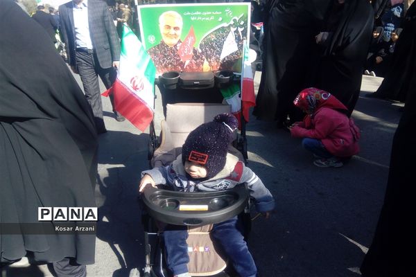 راهپیمایی ۲۲ بهمن در بیرجند