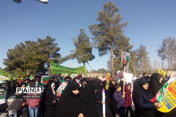 راهپیمایی ۲۲ بهمن در بیرجند