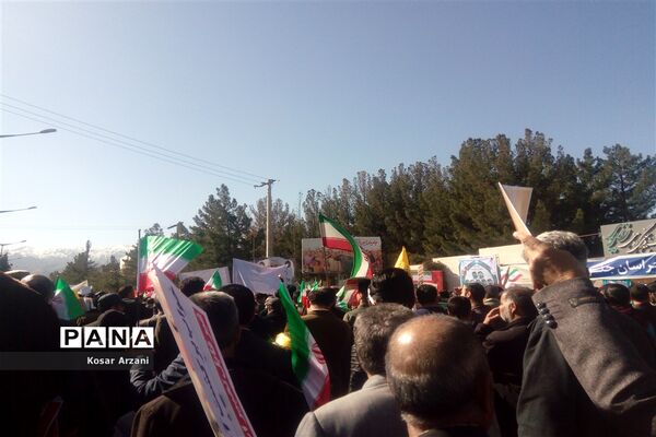 راهپیمایی ۲۲ بهمن در بیرجند