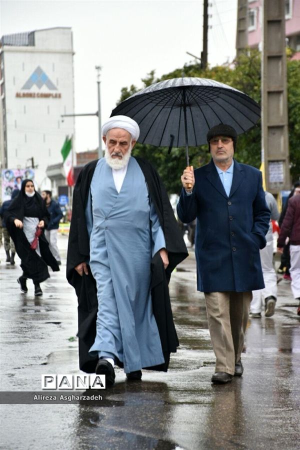 راه‌پیمایی  یوم الله 22 بهمن در بابلسر