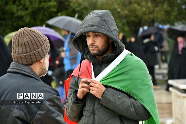 راه‌پیمایی  یوم الله 22 بهمن در بابلسر