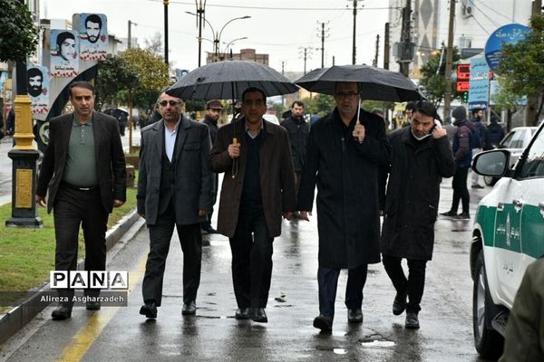 راه‌پیمایی  یوم الله 22 بهمن در بابلسر