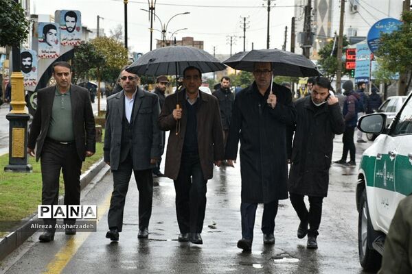 راه‌پیمایی  یوم الله 22 بهمن در بابلسر