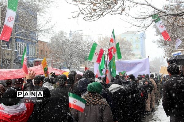 راهپیمایی 22 بهمن در ارومیه