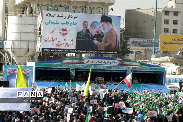 راهپیمایی ۲۲ بهمن در کرمانشاه