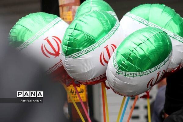 راه‌پیمایی مردم ساری در روز ۲۲ بهمن