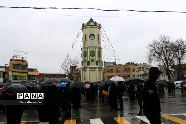 راه‌پیمایی روز 22 بهمن در مرکز مازندران
