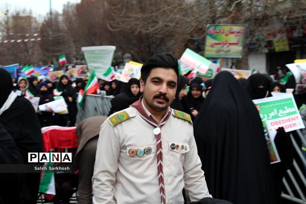 راهپیمایی یوم الله 22 بهمن ماه  در مشهد
