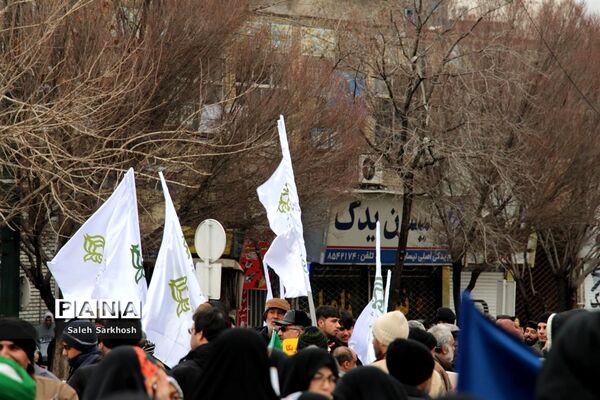 راهپیمایی یوم الله 22 بهمن ماه  در مشهد