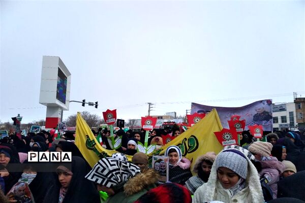 راهپیمایی باشکوه 22 بهمن 98 زنجان