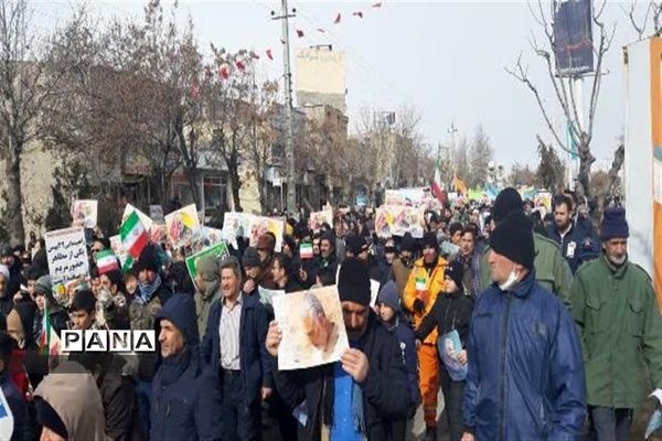 راهپیمایی باشکوه 22 بهمن 98 زنجان