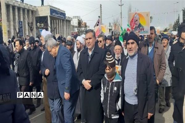 راهپیمایی باشکوه 22 بهمن 98 زنجان