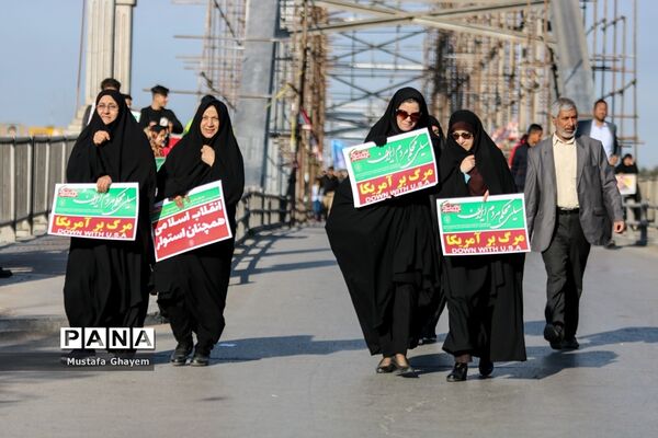 راهپیمایی 22بهمن در اهواز
