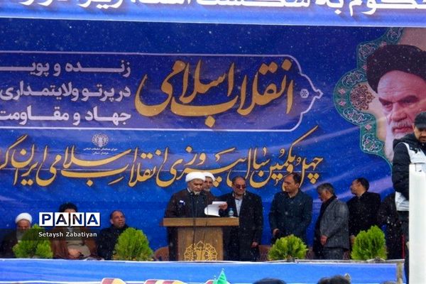 راهپیمایی یوم الله 22 بهمن ماه درخراسان شمالی
