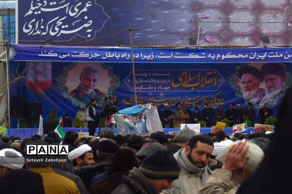 راهپیمایی یوم الله 22 بهمن ماه درخراسان شمالی