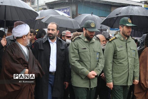 راه‌پیمایی روز 22 بهمن در قائم‌شهر