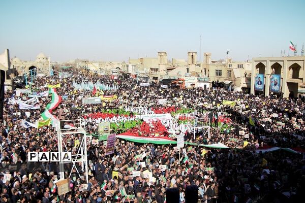 جشن چهل ویک سالگی انقلاب در یزد
