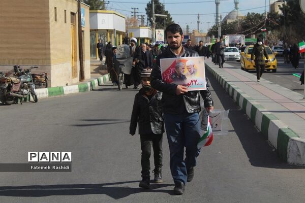 راهپیمایی 22 بهمن در قم