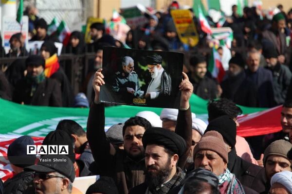 راهپیمایی 22 بهمن در قم