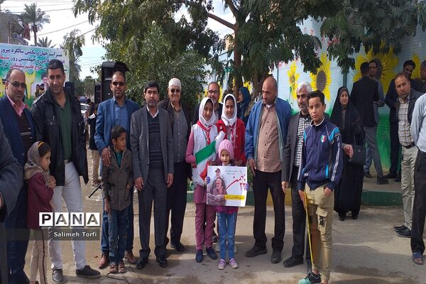 مراسم راهپیمایی ۲۲بهمن ۹۸ شهرستان حمیدیه