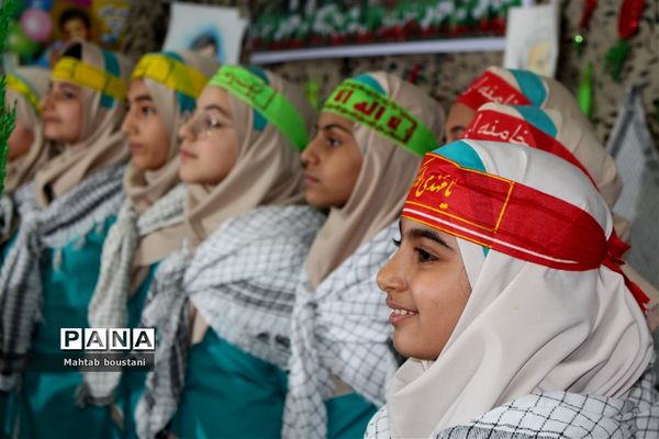 طرح ملی لاله های روشن در دبستان دخترانه عترت برازجان