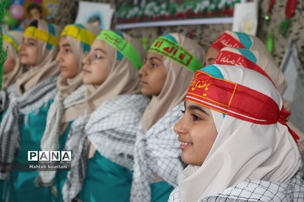 طرح ملی لاله های روشن در دبستان دخترانه عترت برازجان