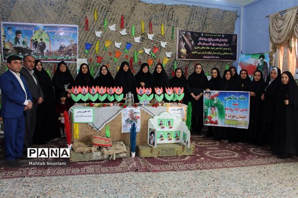 طرح ملی لاله های روشن در دبستان دخترانه عترت برازجان