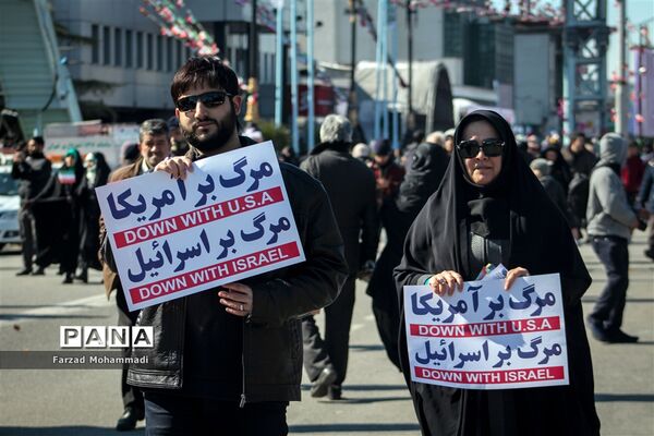 راهپیمایی  یوم الله 22 بهمن در تهران
