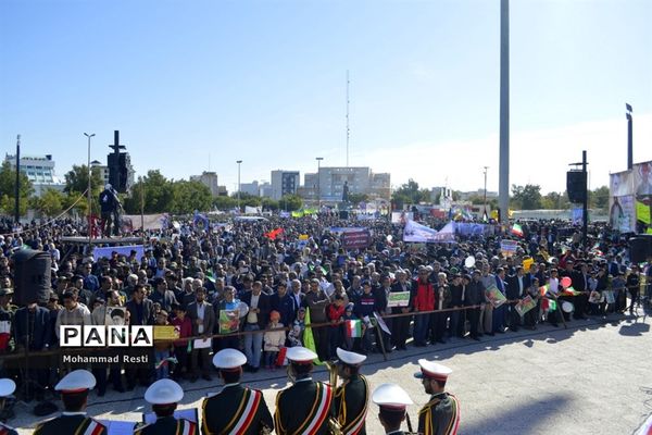 راهپیمایی 22 بهمن در بوشهر
