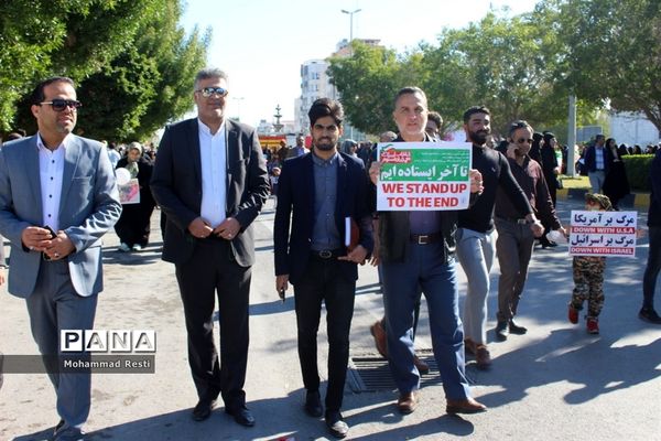 راهپیمایی 22 بهمن در بوشهر
