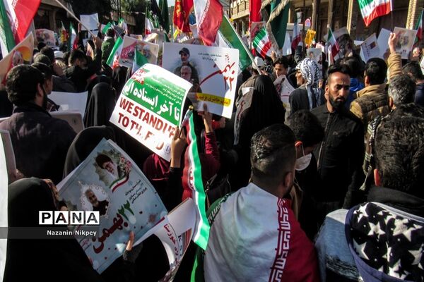 چهل و یکمین  راهپیمایی 22 بهمن در اهواز