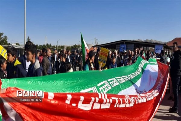 مراسم راهپیمایی باشکوه ۲۲ بهمن در شهرستان امیدیه
