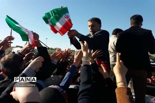 مراسم راهپیمایی باشکوه ۲۲ بهمن در شهرستان امیدیه