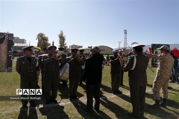 راهپیمایی 22 بهمن و اربعین شهادت حاج قاسم سلیمانی در کازرون